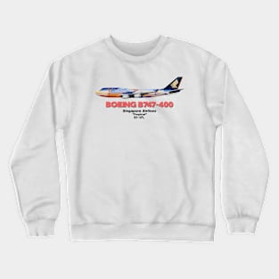 Boeing B747-400 - Singapore Airlines "Tropical" Crewneck Sweatshirt